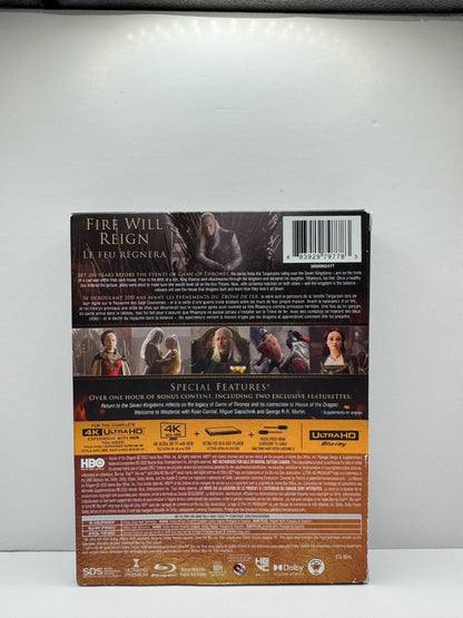House of the Dragon Season 1 (4K UHD Blu-ray) TV Series Fantasy
