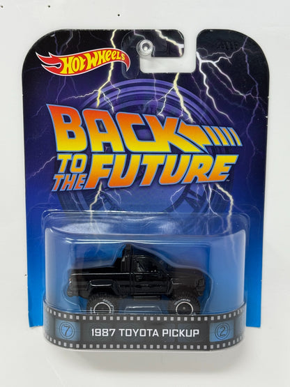 Hot Wheels Retro Entertainment Back To Future 1987 Toyota Pickup 1:64 Diecast