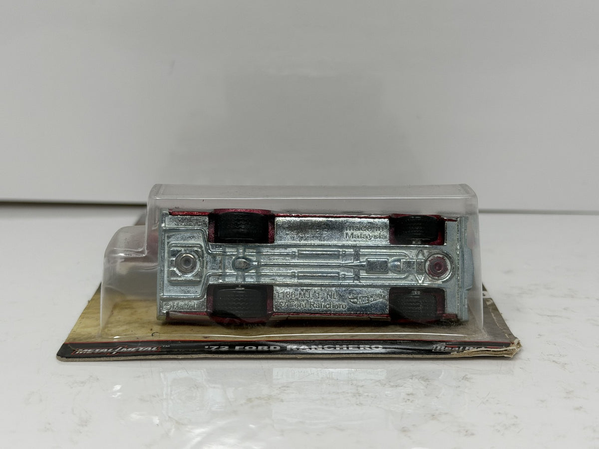 Hot Wheels Trucks 1972 Ford Ranchero 1:64 Diecast Real Riders