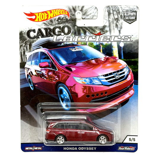 Hot Wheels Cargo Carriers Honda Odyssey 1:64 Diecast Real Riders