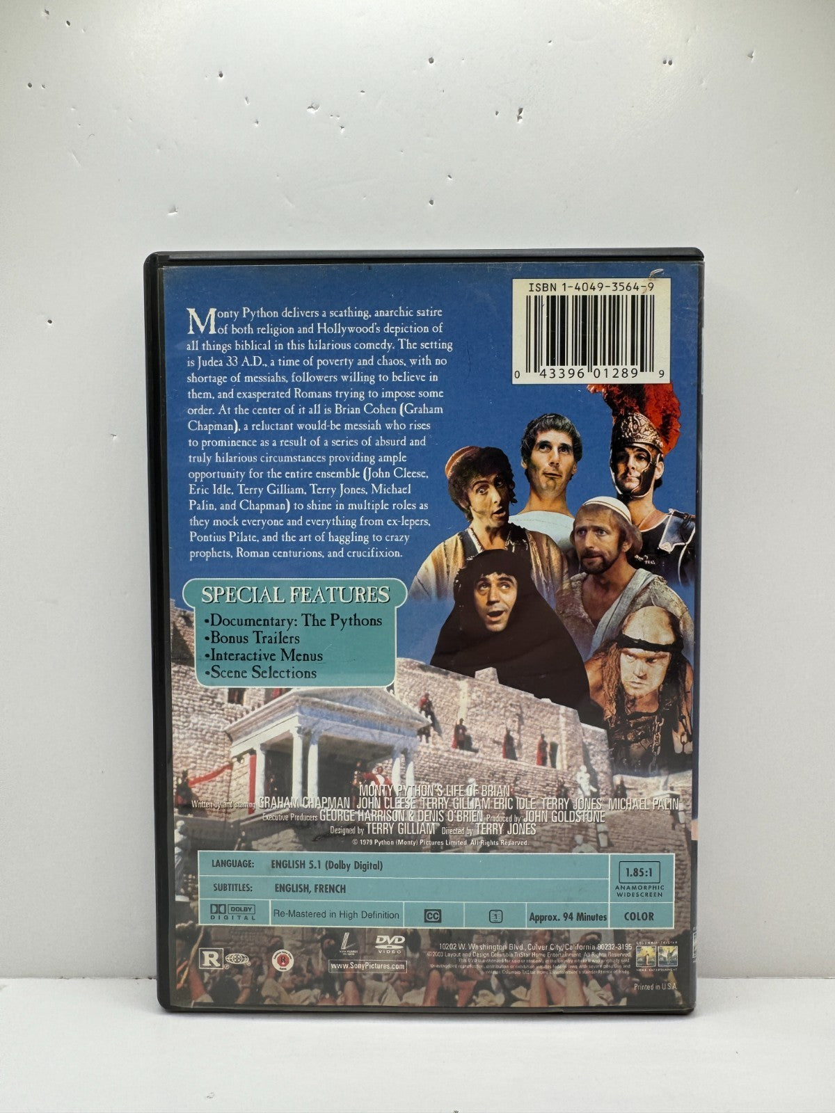 Monty Python’s Life of Brian (DVD) Monty Python Comedy