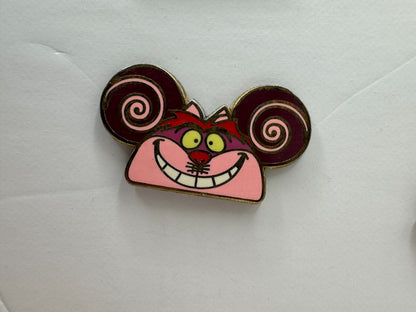 Disney Cheshire Cat Character Earhat Series 1 Mystery Trading Pin DC1S14