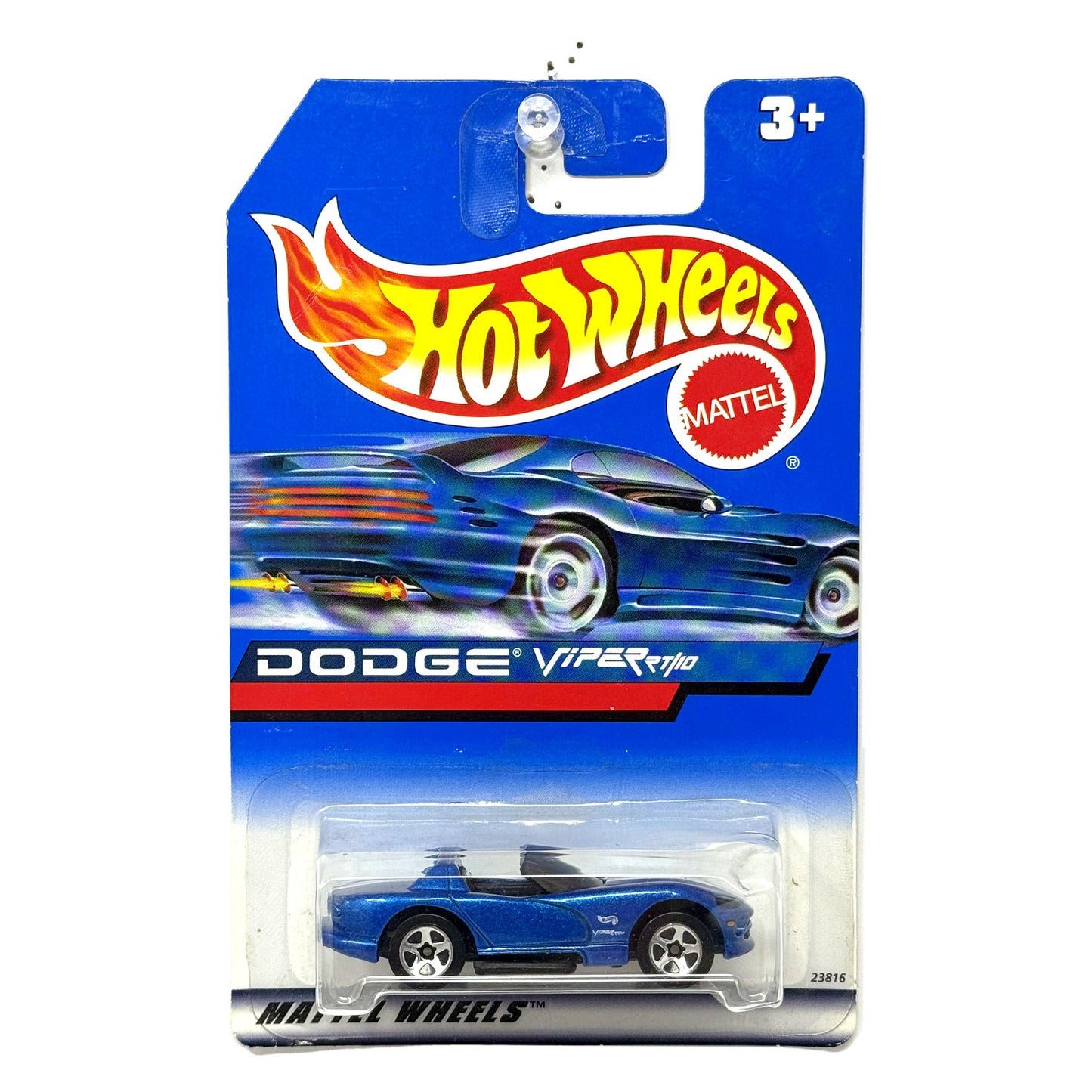 Hot Wheels Dodge Viper RT-10 Blue Card 1:64 Diecast