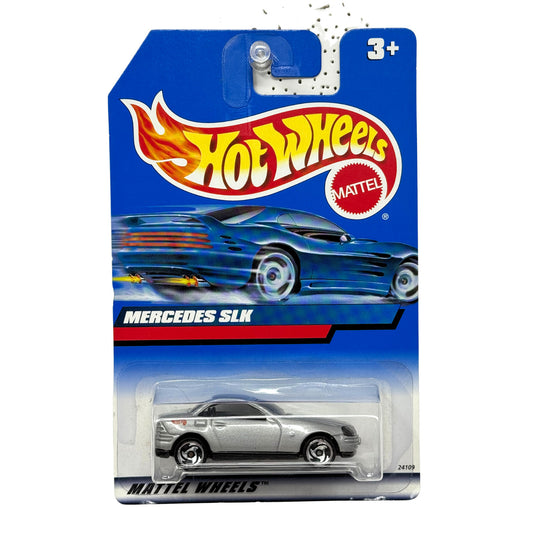 Hot Wheels Mercedes SLK 1:64 Diecast Silver V2