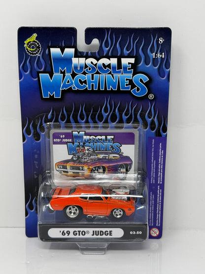 Muscle Machines 1969 GTO Judge 1:64 Diecast