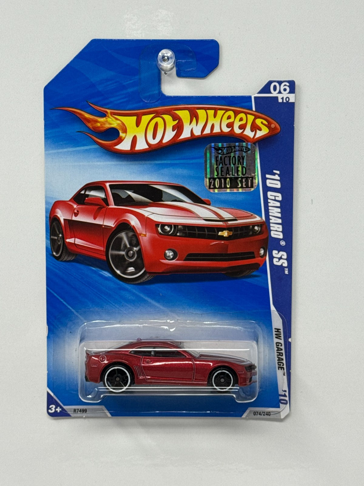 Hot Wheels HW Garage 2010 Chevrolet Camaro SS 1:64 Diecast Factory Sealed Red