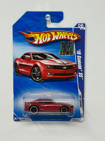 Hot Wheels HW Garage 2010 Chevrolet Camaro SS 1:64 Diecast Factory Sealed Red