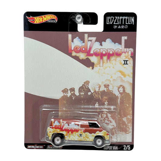 Hot Wheels Premium Led Zeppelin Super Van 1:64 Diecast