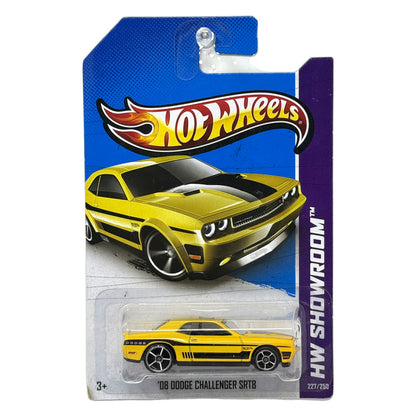 Hot Wheels Showroom 2008 Dodge Challenger SRT8 1:64 Diecast Yellow