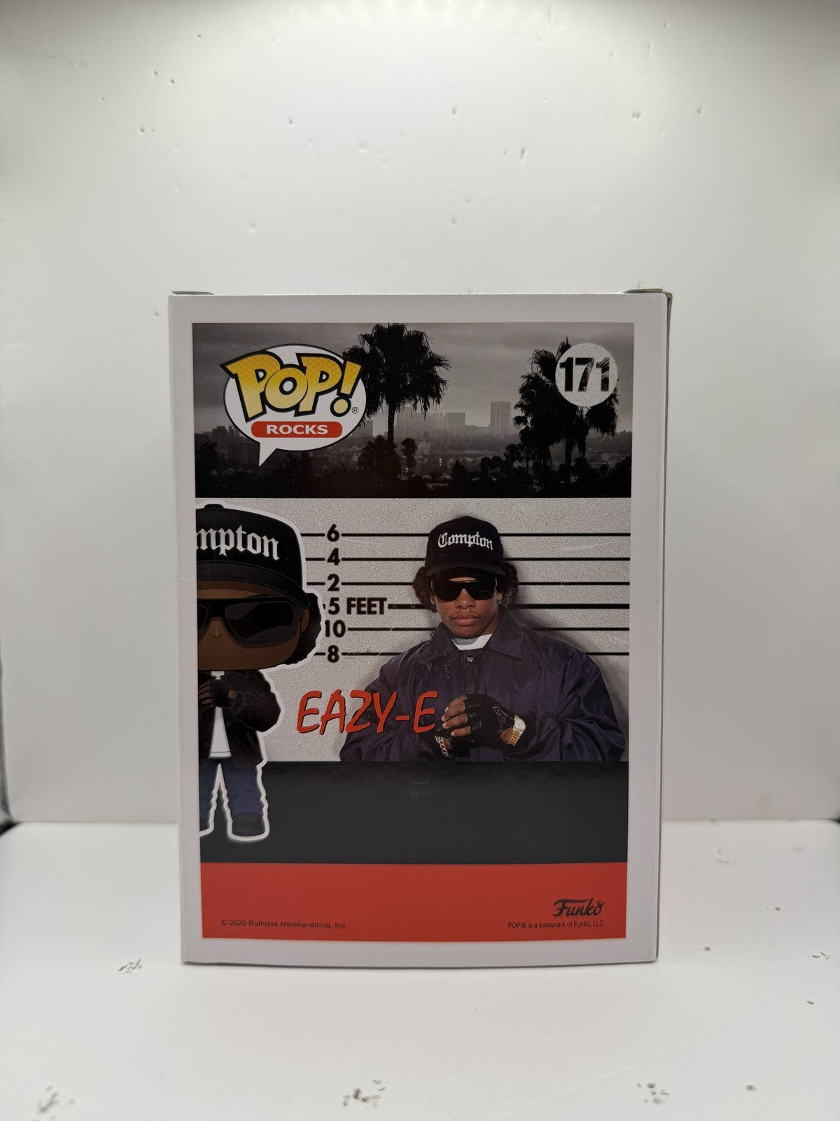 Funko Pop! Rocks #171 Eric "Eazy-E" Wright Vinyl Figure