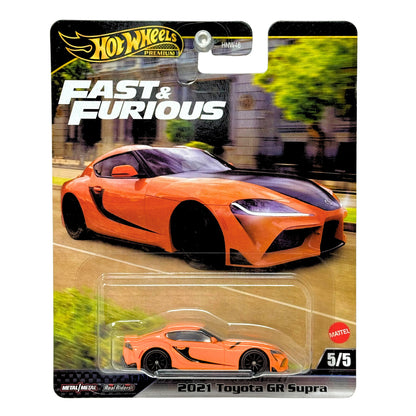 Hot Wheels Premium Fast & Furious 2021 Toyota GR Supra 1:64 Diecast