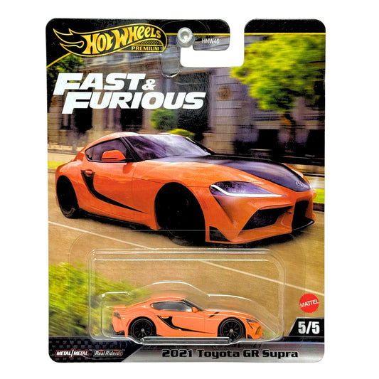 Hot Wheels Premium Fast & Furious 2021 Toyota GR Supra 1:64 Diecast