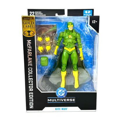 McFarlane DC Multiverse Kite-Man Gold Label Collector Edition Figure
