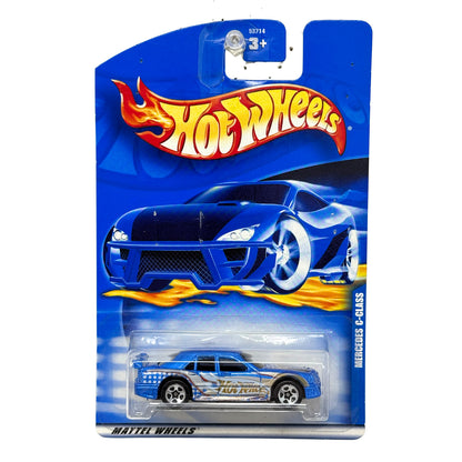 Hot Wheels Mercedes C-Class 1:64 Diecast Blue