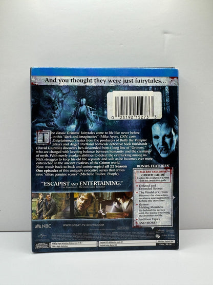 Grimm Season 1 (Blu-ray) TV Series Fantasy