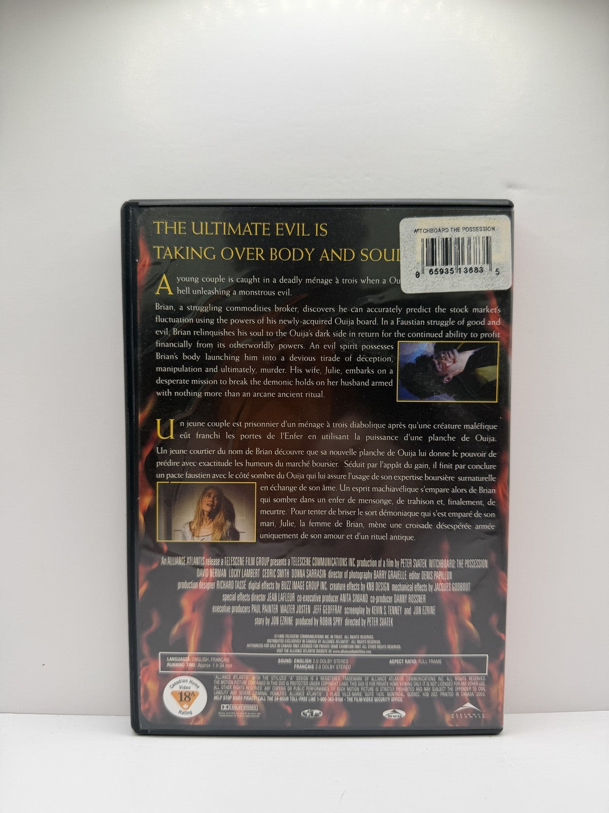 Witchboard- The Possession (DVD) Horror