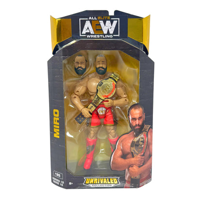 Jazwares AEW Unrivaled Series 10 Miro TNT Champion Action Figure
