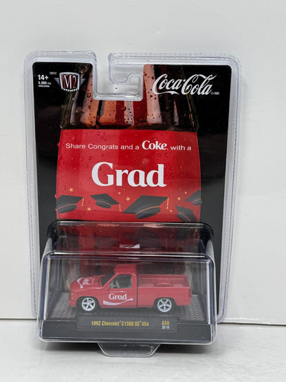 M2 Machines Coca-Cola Grad 1992 Chevrolet C1500 SS 454 1:64 Diecast