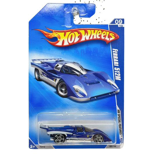 Hot Wheels HW Special Features Ferrari 512M 1:64 Diecast with PR5 Wheels