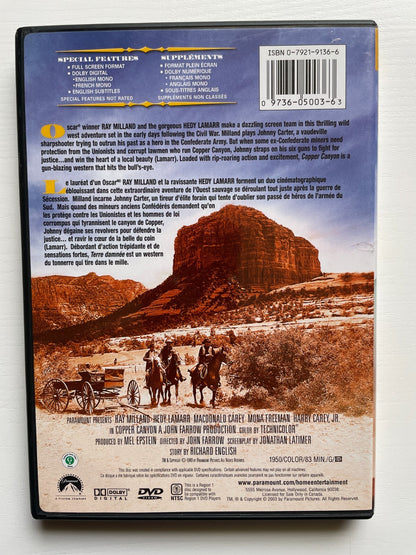 Copper Canyon (DVD) Western Good Condition!!!