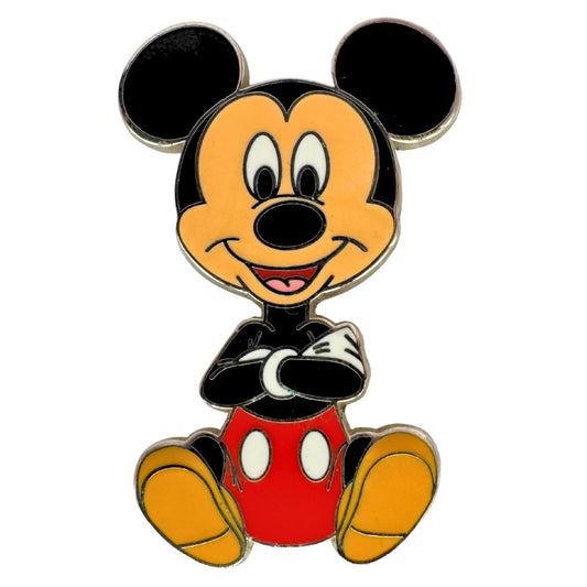 Disney Mickey Mouse Big Head Art Booster Trading Pin DC2S1