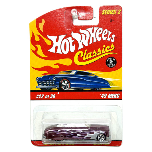 Hot Wheels Classics Series 2 1949 Mercury Merc 1:64 Diecast Light Purple