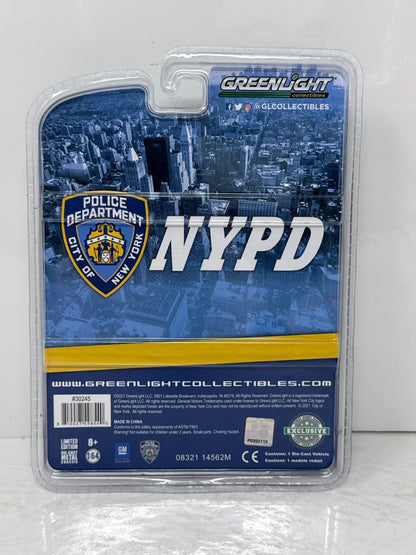 Greenlight NYPD 1985 Chevrolet K-5 Blazer 1:64 Diecast