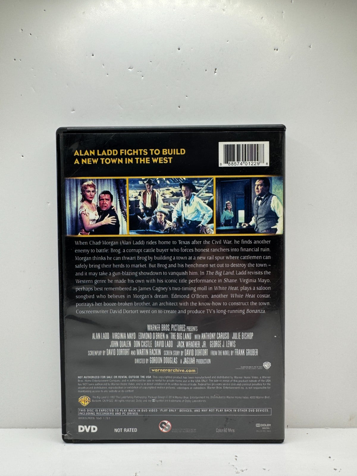 The Big Land (DVD) Western Warner Archive Collection