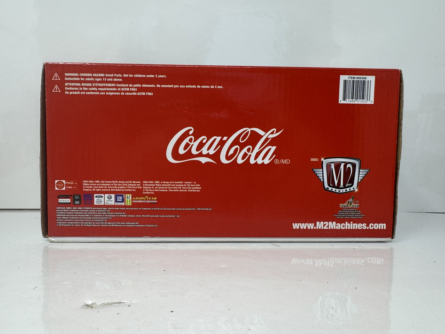 M2 Machines Coca-Cola 1965 Shelby GT350R CHASE 1:24 Diecast