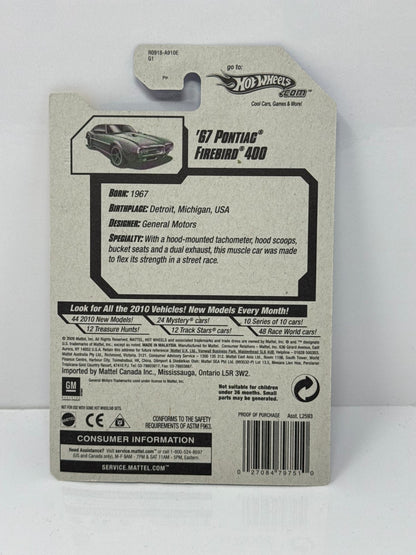 Hot Wheels New Models 1967 Pontiac Firebird 400 1:64 Diecast Factory Sealed