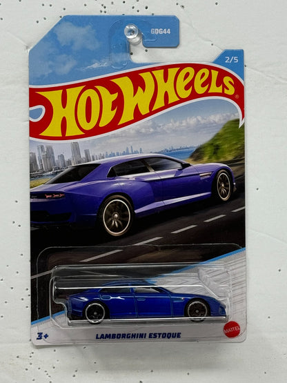 Hot Wheels Luxury Sedans Lamborghini Estoque 1:64 Diecast