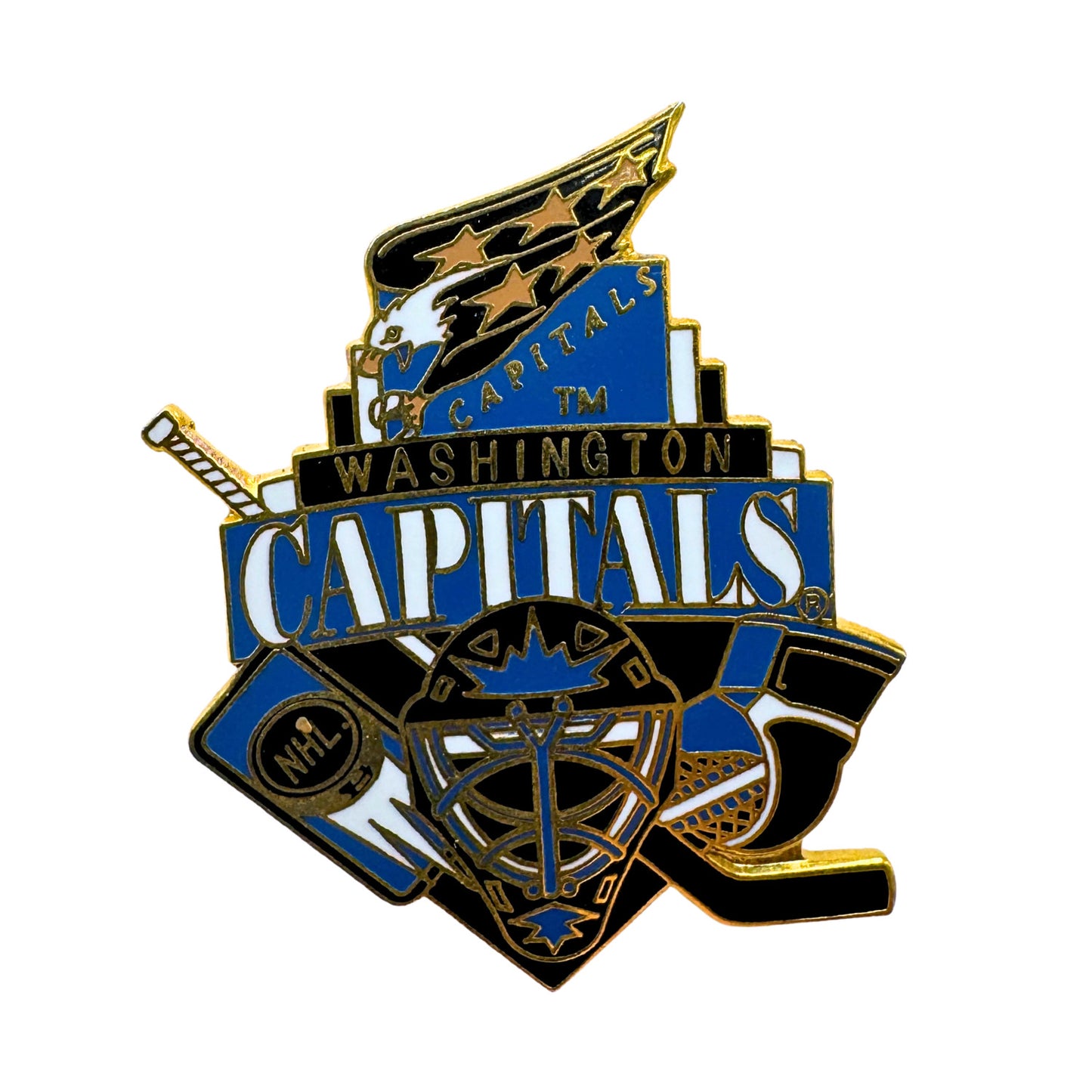 Washington Capitals NHL Hockey Team Lapel Pin
