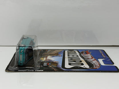Hot Wheels Boulevard Honda Civic Coupe 1:64 Diecast Real Riders Aqua