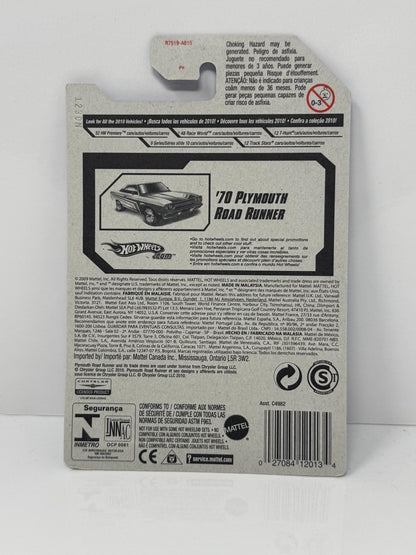 Hot Wheels Nightburnerz 1970 Plymouth Road Runner 1:64 Diecast Gold