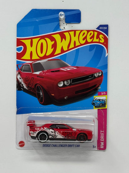 Hot Wheels Drift Dodge Challenger Drift Car 1:64 Diecast Red
