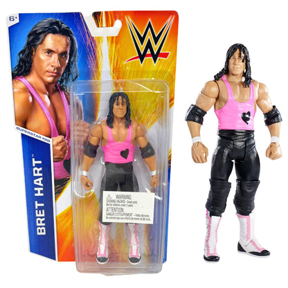 WWE Basic Series 49 Bret Hitman Hart action figure Mattel