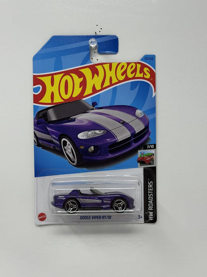 Hot Wheels HW Roadsters Dodge Viper RT-10 Purple 1:64 Diecast