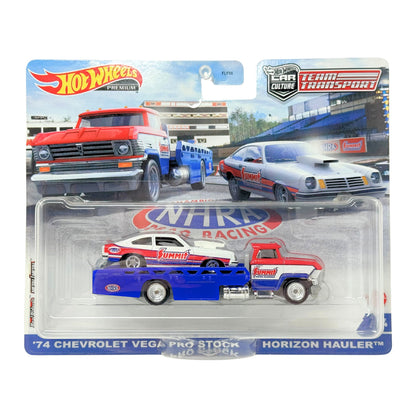 Hot Wheels Team Transport Premium #34 1974 Chevrolet Vega Pro Stock 1:64 Diecast