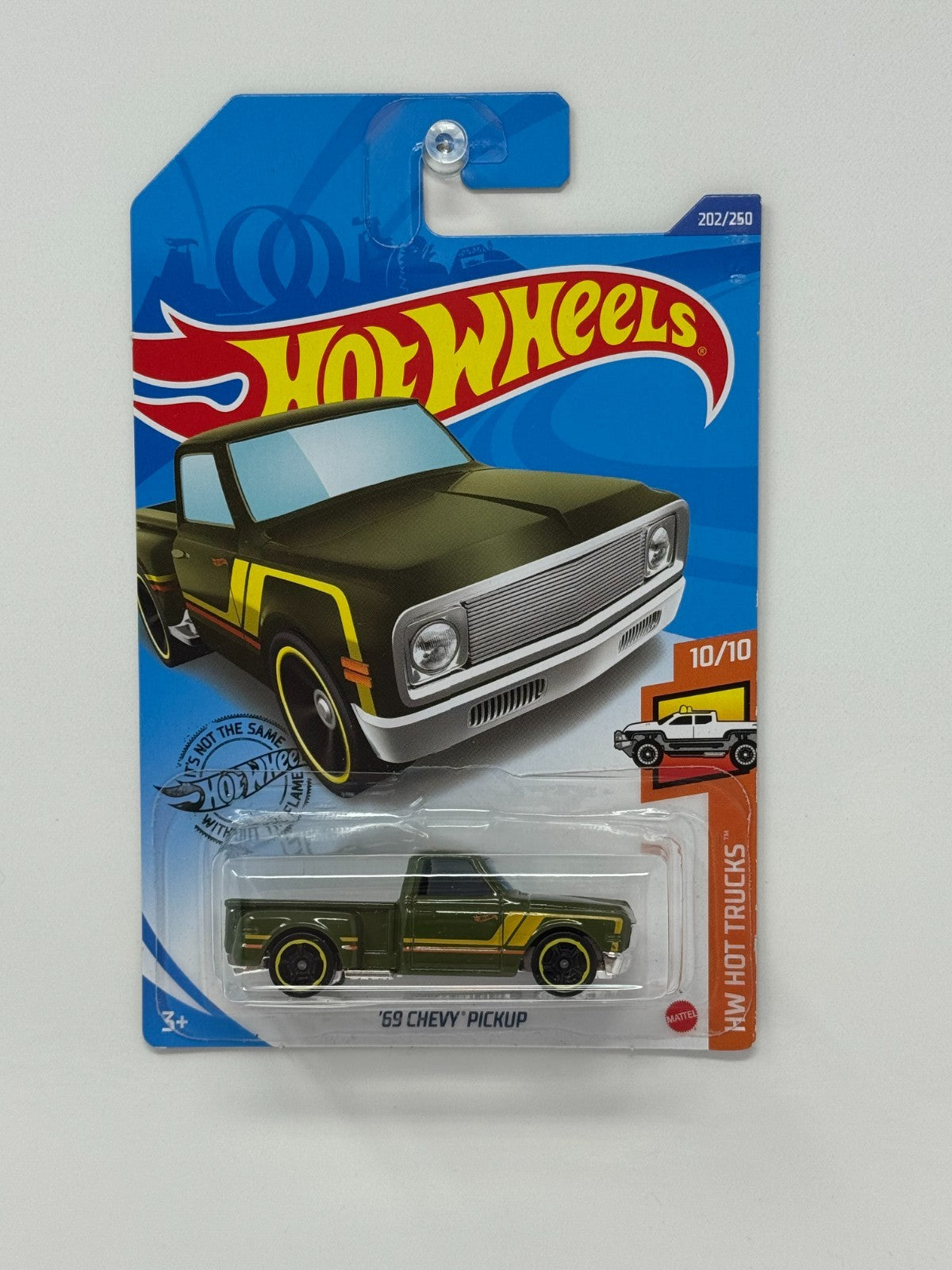 Hot Wheels HW Hot Trucks 1969 Chevy Pickup 1:64 Diecast