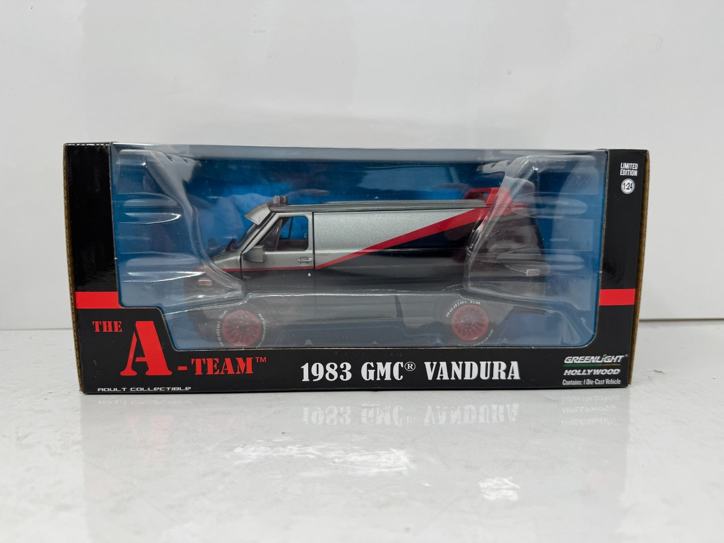 Greenlight Hollywood The A-Team 1983 GMC Vandura 1:24 Diecast