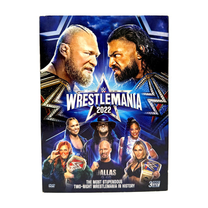 WWE WrestleMania 2022 (DVD) Roman Reigns Wrestling