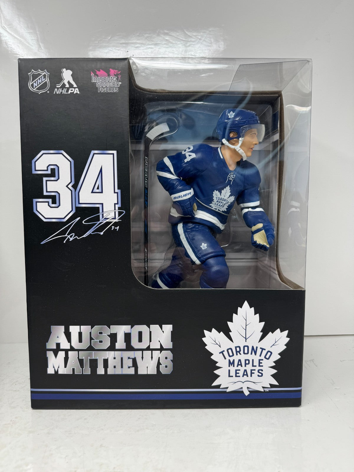 Imports Dragon NHL Auston Matthews Toronto Maple Leafs 12" inch Figurine