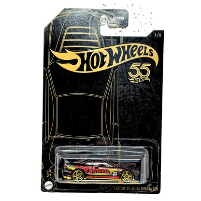 Hot Wheels 55th Anniversary Exclusive Custom 2001 Acura Integra GSR JDM 1:64 Diecast