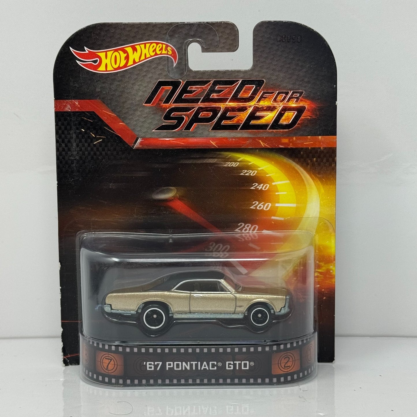 Hot Wheels Retro Entertainment Need For Speed 1967 Pontiac GTO 1:64 Diecast