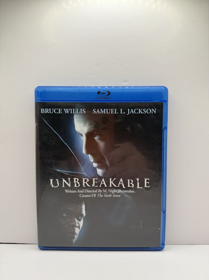 Unbreakable (Blu-ray) Bruce Willis Samuel L. Jackson Thriller