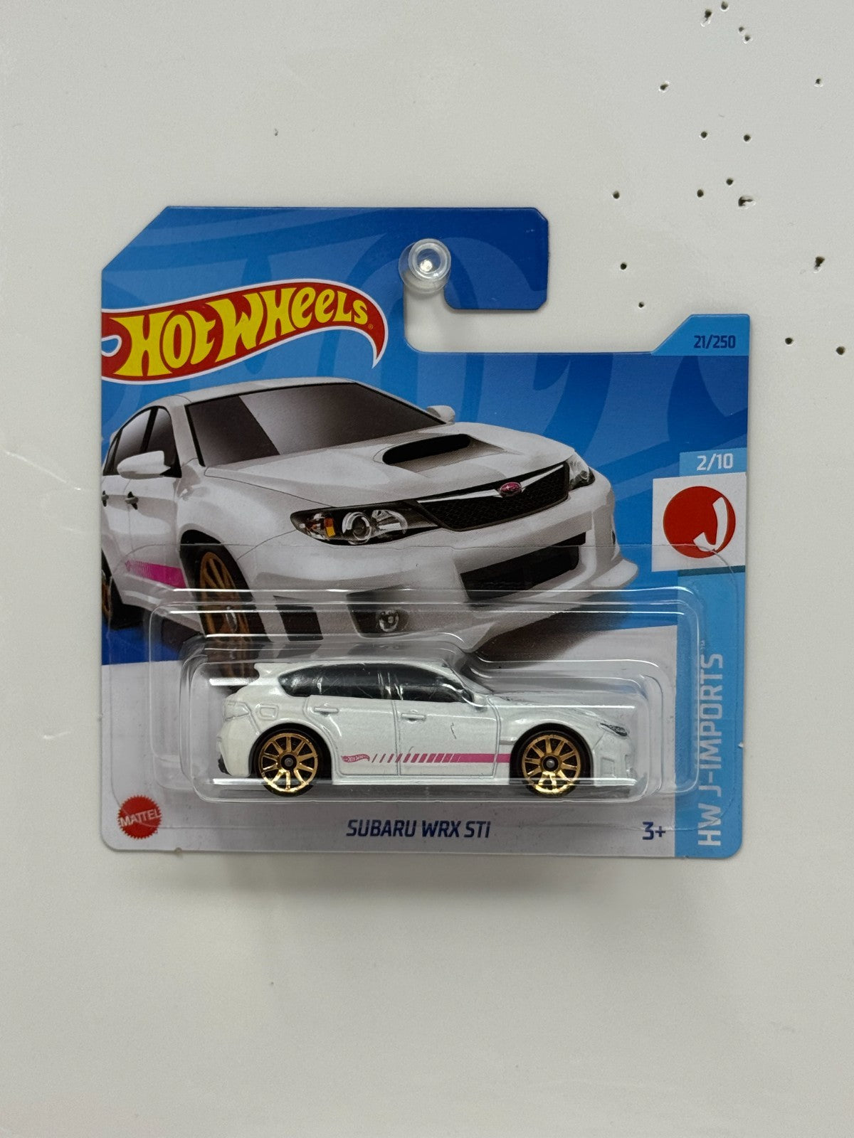 Hot Wheels J-Imports Subaru WRX STI 1:64 Diecast Short Card