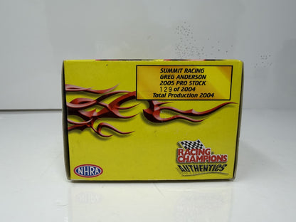 Racing Champions NHRA Greg Anderson Summit 2005 Pontiac Pro Stock 1:24 Diecast