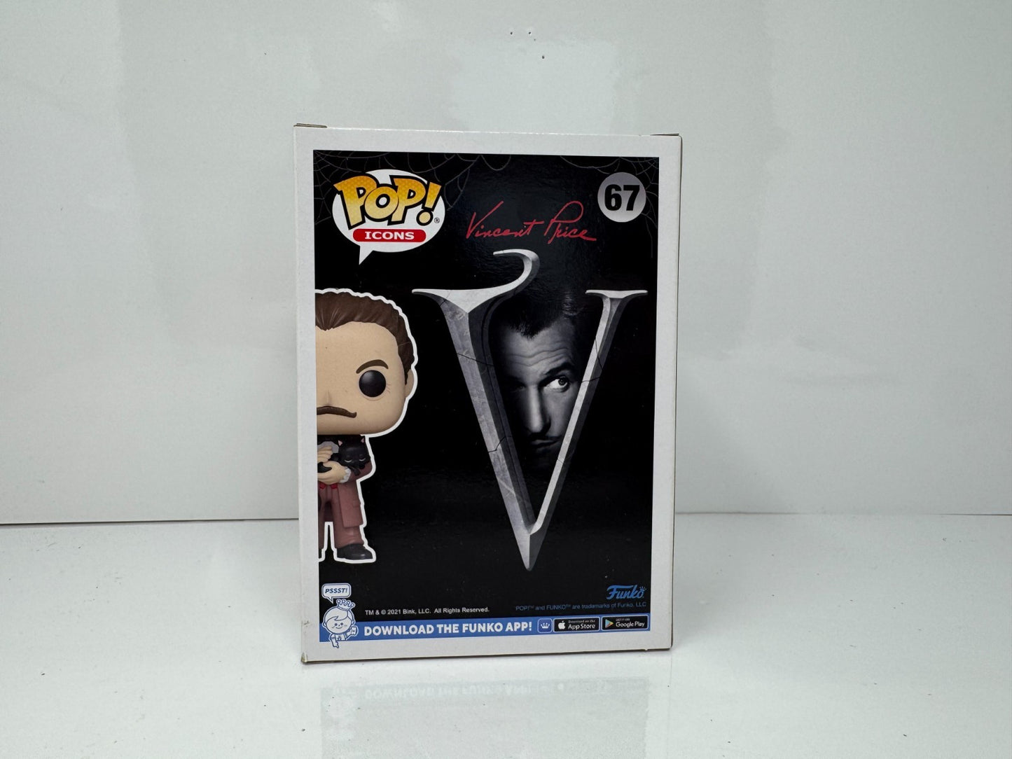Funko Pop! Icons Vincent Price #67 Vincent Price Vinyl Figure