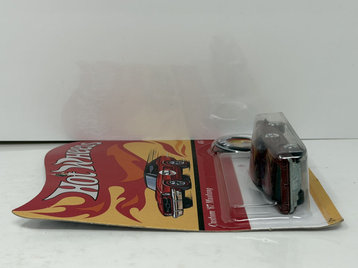 Hot Wheels 50th Anniversary Originals Custom 1967 Mustang 1:64 Diecast Red