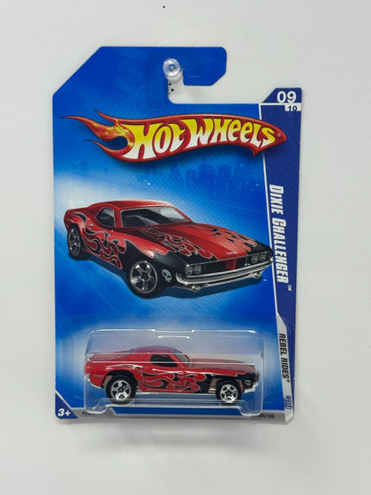Hot Wheels Rebel Rides Dixie Challenger 1:64 Diecast Red Flames
